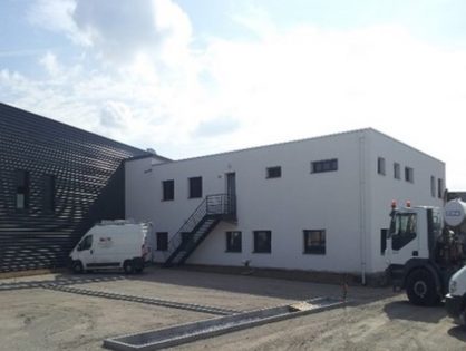 Construction futur siège de « Green Style » - Pierre-Benite (69)
