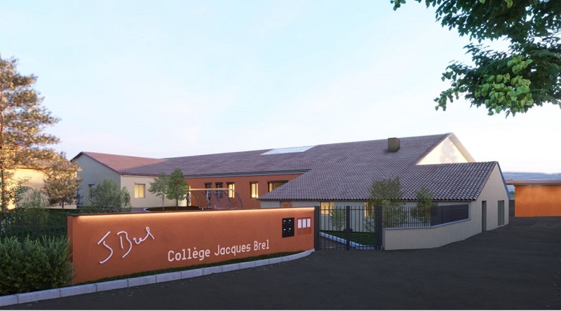 Collège Jacques Brel à Chazelles-sur-Lyon (42)