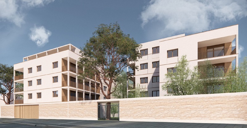 Lauréat du concours - Logements Dynacité - Saint-Fons (69)